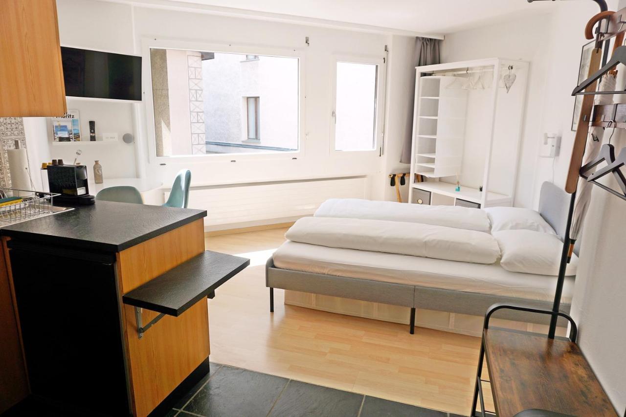 Schick Und Freundlich, Zentral, Modernes Studio - C5 Sankt Moritz Eksteriør bilde