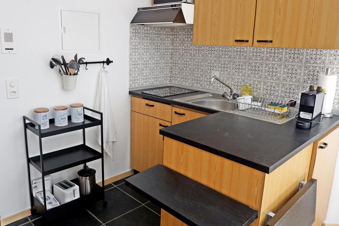 Schick Und Freundlich, Zentral, Modernes Studio - C5 Sankt Moritz Eksteriør bilde